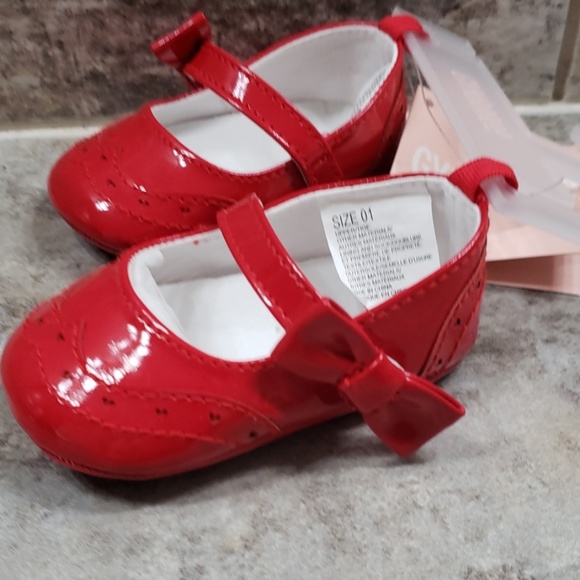 Red Crib dress shoes - Picture 2 of 2